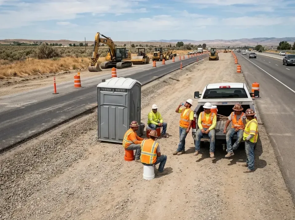 highway-road-construction-crew-007 — frequently asked questions, Porta Potty and Restroom Rentals in Bloomingdale, GA